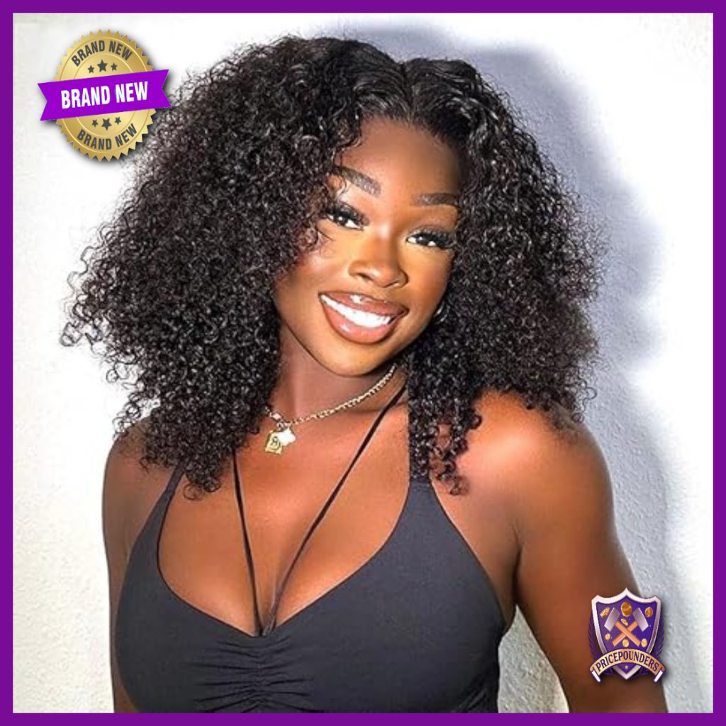 13x6 Hd Lace Front Wig 22 Inch 180 Density Human Hair Kinky Curly Pre Plucked